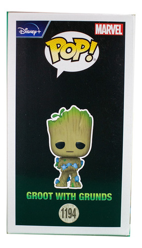 Funko Pop! Disney Marvel I Am Groot With Grunds 1194 Coleção