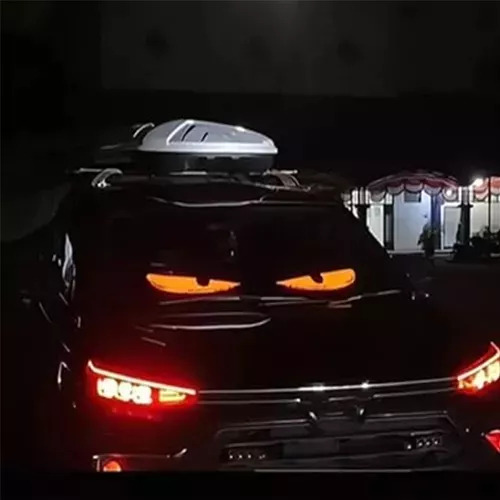 2 Luces Led Usb Con Forma De Ojos De Diablo Para Coches