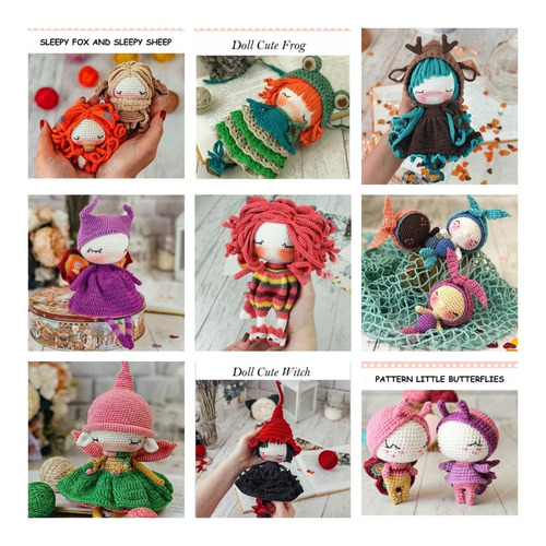 Patrones Muñecas Amigurumi Crochet
