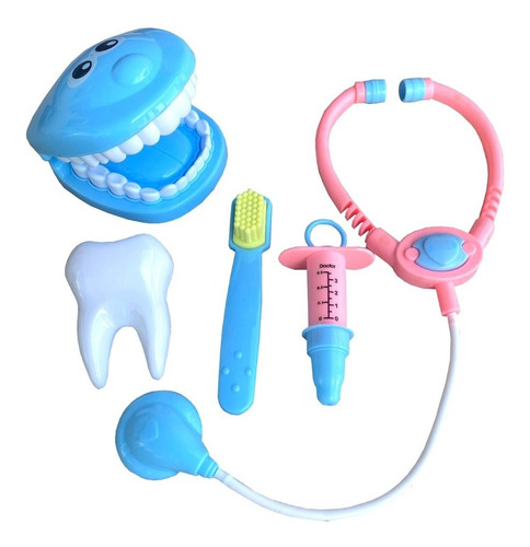 Juego Doctor Odontologo Juguete Dentista Lavar Dientes