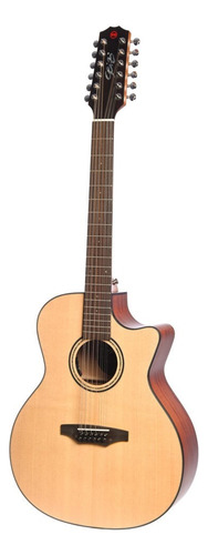 Violão Seizi Supreme Ryu Cutaway 12 Cordas Spruce Com Bag