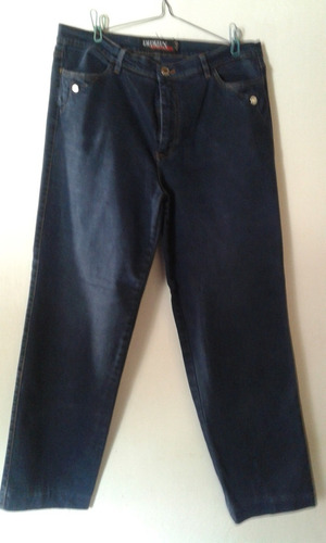 Pantalón Jean Marca Didijin Stretch De Dama  Azul Oscuro