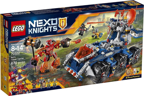 Lego Nexo Knights Torre Móvil De Axl 70322