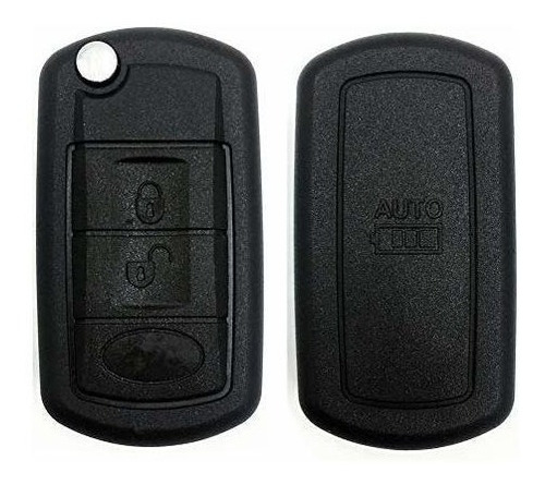 Ezzy Auto Funda Con Tapa Para Llave De 3 Botones Para Land R