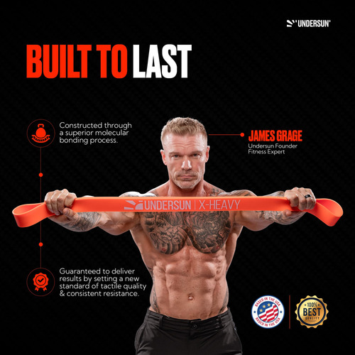 Conjunto De 5 Faixas De Exercícios Resistance Loop Undersun