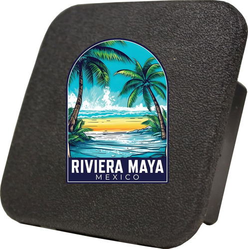 Riviera Maya Mexico Design B Souvenir - Cubierta De Enganche