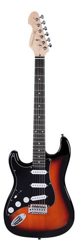 Guitarra Michael Gm217n Strato Ponte Standard Canhoto C\ Cor Sk