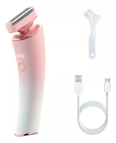 Depiladora Afeitadora Inalambrica Htc Recargable Mujer Usb