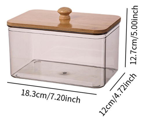 Caja De Almacenamiento De Escritorio Soporte De Gris Claro