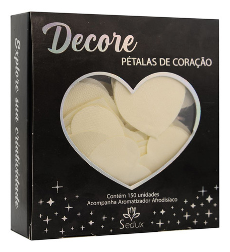 Imagem 5 de 5 de Pétalas Coração Pérola 150 Unidades Sedux