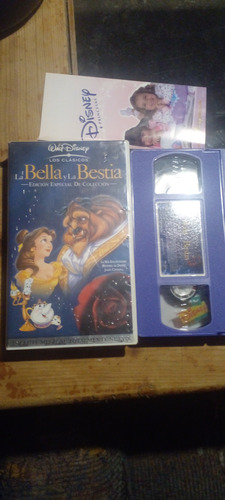 Película La Bella Y La Bestia Vhs , Edición Especial