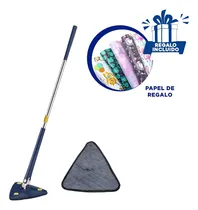 Comprar Trapeador Practico Y Util Para Sala Azul Y+papel De Regalo