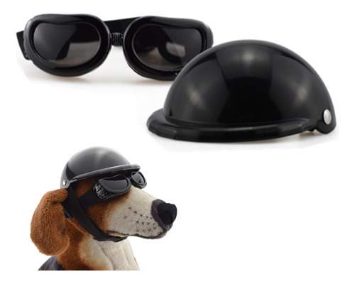 Gafas De Sol Y Cascos Para Perros Pequeños Y Medianos