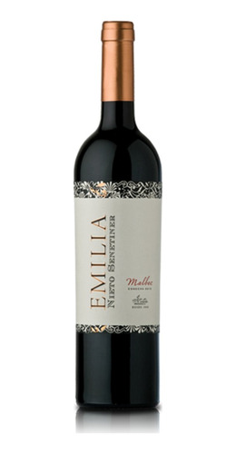 Vino Malbec Emilia Nieto Senetiner X 750 Ml