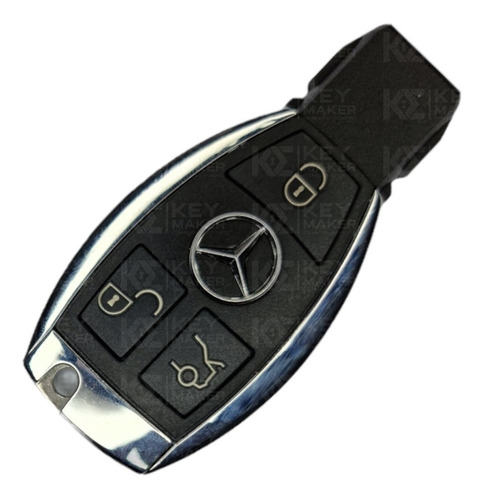 Carcasa Llave Mercedes Benz 3 Botones A Cla Gla Infrarroja