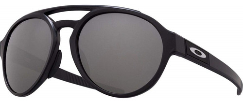 Lente Oakley Forager Oo9421-0858 Prizm Black Polarized Matte Color Negro Lente Negro Armazón Negro Diseño Classic