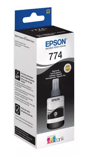 Tinta Epson T774 Negro Botella 1x 140ml