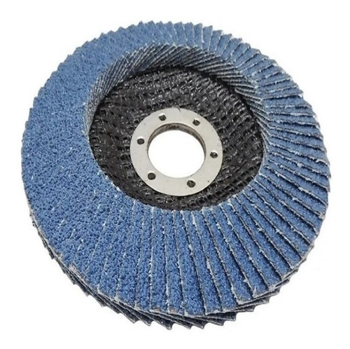 Disco Flap Desbaste Lusqtoff Grano 40 Amoladora Metal 115mm