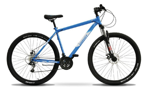 Bicicleta Gravity Lowrider R29 Color Talle L Azul/blanco