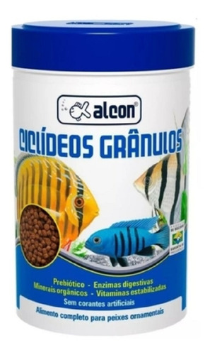 Ração Para Peixes  Alcon Ciclídeos Grânulos 30g  Full