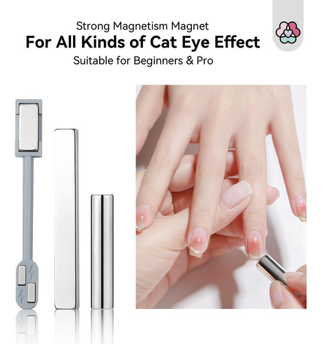 Esmalte De Uñas En Gel Cat Eye Magnetic Para Uñas: 9 Unidade