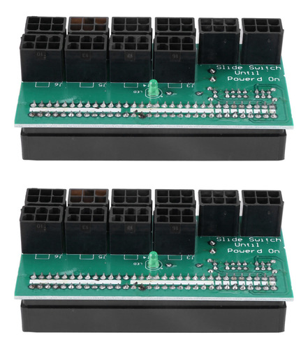 2x Breakout Board 1600w Para Ethereum Eth Zec Mining Server