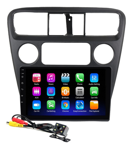 Autoestereo Android Carplay Honda Accord 98-02 Gps Y Camara
