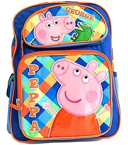 Peppa Pig George 12  Toddler Backpack