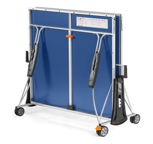 Mesa de ping pong Cornilleau 250 S Crossover fabricada en resina color azul