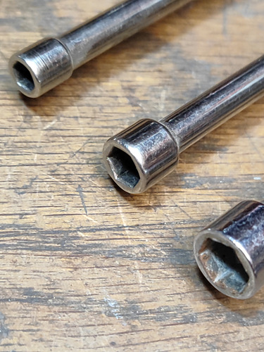 Desarmadores De Cubo 3/16 1/4 Y 5/16 No Snap On Hazet Mac To (Usado)