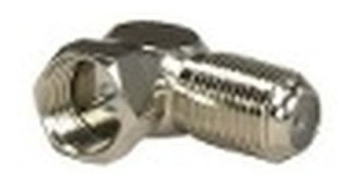 Union Roscada Coaxial Macho Hembra Angulo 90 4v
