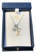 Comprar Cadena Con Inicial Y Punto De Luz Circonia, Plata 925. Tuset