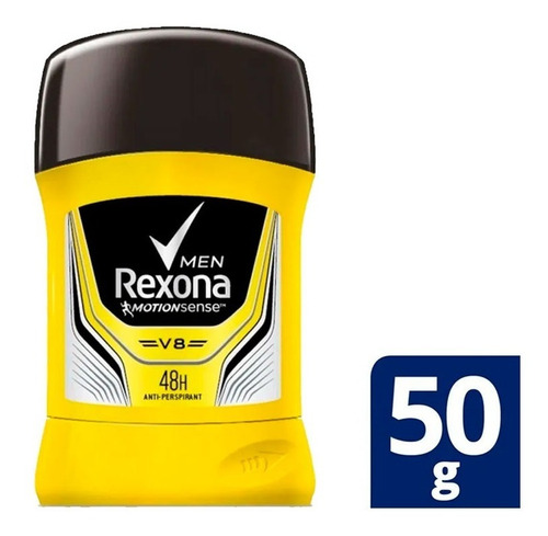 Rexona Desodorante En Barra V8 50ml Fragancia V8