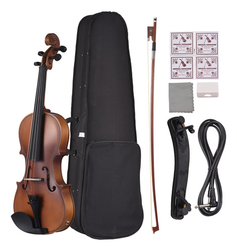 Kit De Tela De Lazo Para Violín 4/4, Tamaño Eq, Tamaño Eq