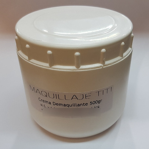 Crema Desmaquillante Maquillaje Titi Pote 500gr
