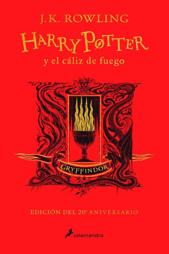 Harry Potter 4 Y El Cáliz De Fuego Deluxe Gryffindor Rowling