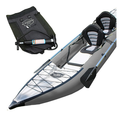 Kayak Inflable Explore /  2 Remos + 2 Asientos + Inflador + 