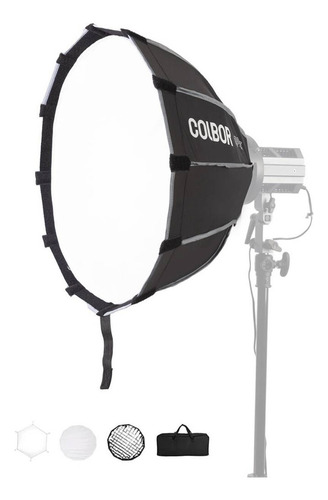 Softbox Parabólico Bowens 45cm Colbor Bp45 Montagem Rápida