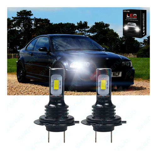 Bombillas Led H7 Para Faros Delanteros Para Bmw Serie 3 E46