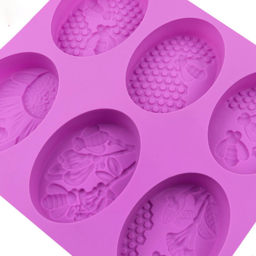 B 2 De Silicona Para Jabón De 3d Para Hacer Jabón De, Molde