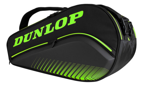 Dunlop Sports Paletero Elite - Bolsa De Pádel, Negro/verde