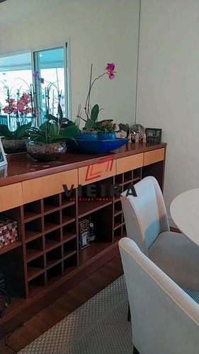 Imagem 8 de 15 de Maravilhoso Apto, Moderno, Decorado, Andar Alto - 3722-1
