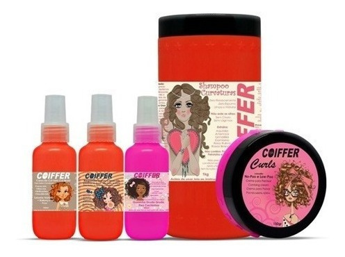Imagem 3 de 6 de Kit Cliente Caracóis Crespos Coiffer - Vitalidade Aos Cachos