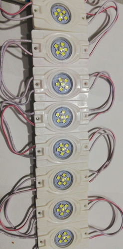 50 Modulo 6 Led 2835 3w Blanco 110v Ac Super Potente