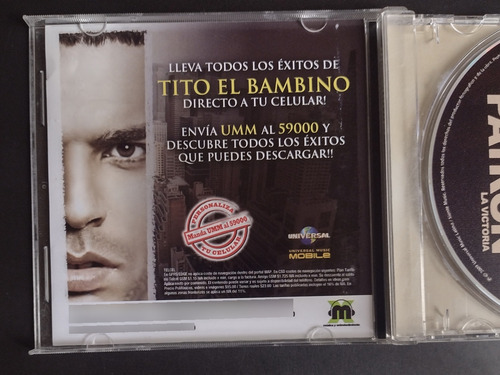 Tito El Bambino El Patrón Invencible (Usado)
