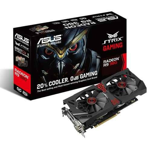 Placa De Vídeo Asus Ddr5 Strix Gaming R9 380 4gb 256 Bits