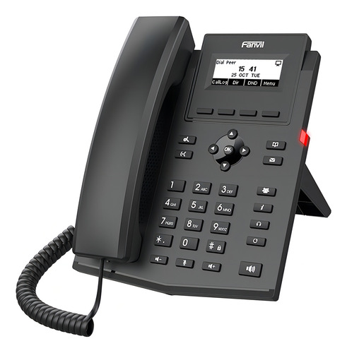 Telefone Ip Fanvil X301 2 Linhas Sip 6 Conferencia De Audio