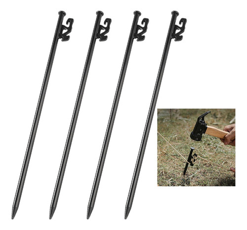 Li 4 Piquetas For Tienda De Campaña, Piquetas For Camping
