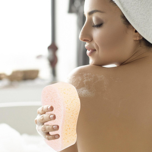 A, Esponja Esponja Corporal Aromaterapia Soft Buff Puff L