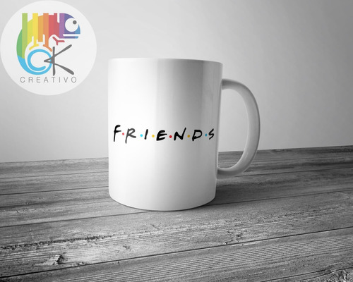 Taza Clasica Friends - Ok Creativo * Promo Fin De Mes *